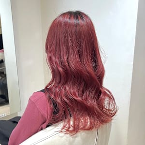 鮮やか赤系カラー♪ - ELLYLONDON 住吉TheEighth店【エリーロンドン スミヨシ ザ エース テン】掲載中