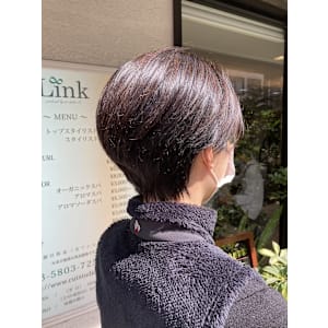 襟足すっきり大人かわいいショート