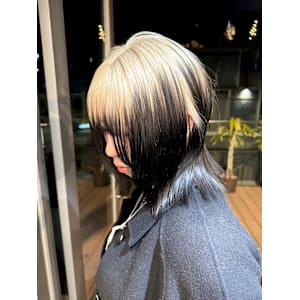 ルーツカラー　デザインカラー　ハイトーン　表参道/原宿 - Null 表参道本店 デザインカラー/ダブルカラー【ヌル】掲載中