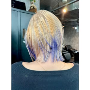 セクションカラー　デザインカラー　ハイトーン　表参道/原宿 - Null 表参道本店 デザインカラー/ダブルカラー【ヌル】掲載中