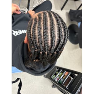 メンズ　コーンロウ