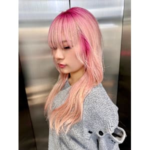 ルーツカラー　デザインカラー　ハイトーン　表参道/原宿 - Null 表参道本店 デザインカラー/ダブルカラー【ヌル】掲載中