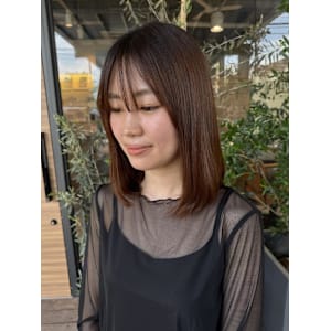 髪質改善ストレート