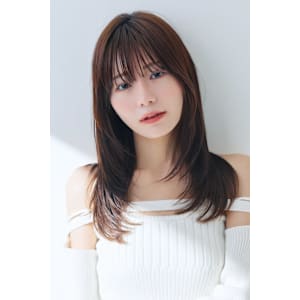 〈江戸桃海〉顔まわりレイヤー/レイヤー/ロングレイヤー