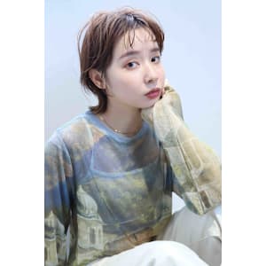 【CANPUS】透けバングのくびれショートボ×オージュアTR