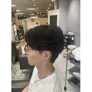 メンズフェザーパーマ