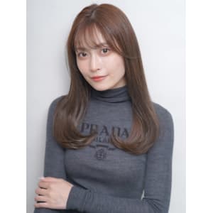 グレージュカラー ワンカール 髪質改善カラー ツヤ髪