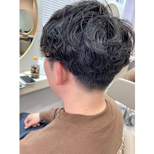 おしゃれツーブロパーマ♪