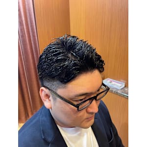 ツーブロショート