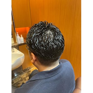 ツーブロショート