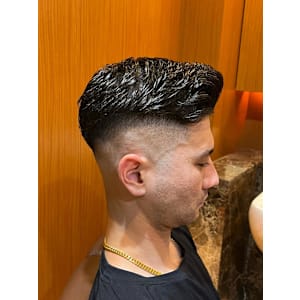 銀座　理容室　スキンフェード　barberstyle