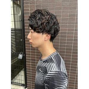 メンズ×スパイラルパーマ☆