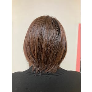 ローレイヤーマッシュボブ