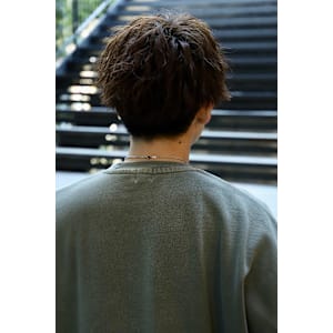 【波巻パーマ】前下がりマッシュ