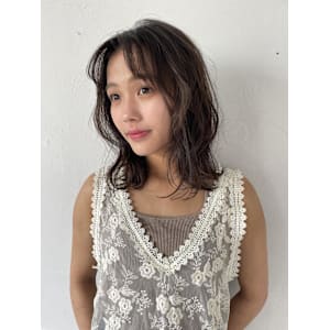 ［風花］ボブスタイル ブラウンカラー