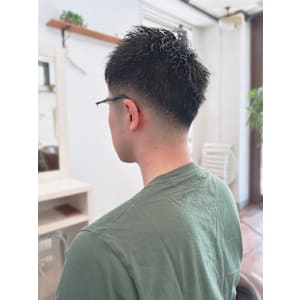 men'sメンズカットツーブロビジネス大人マッシュ30代