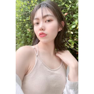 かきあげ前髪 レイヤーカット ボブレイヤー ミディアムレイヤ