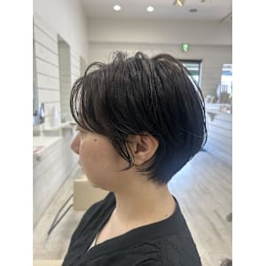 terrace岩政/ふんわりショート/30代40代/姪浜