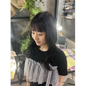 ダークグレージュ／ワイドバング