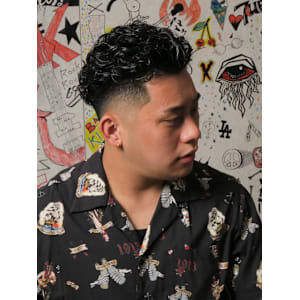 極道パーマ/スキンフェード