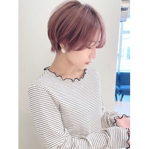 ショートボブ髪型30代40代50代前髪あり前髪無し面長丸顔