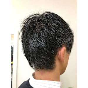 ツーブロックマッシュレイヤー