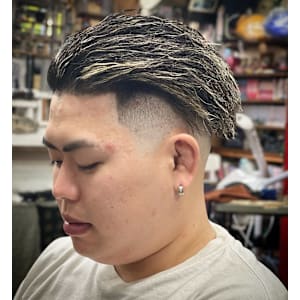 オールバックツイスト