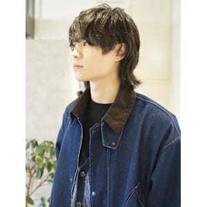 【タニグチ】メンズパーマ/ニュアンスパーマ/ウルフカット