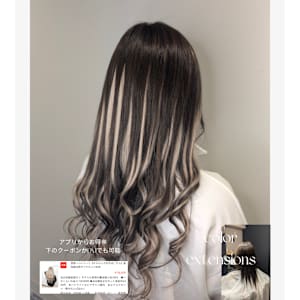 黒ハイライトで明るくイメチェン - Bulansis Hair【ブランシス ヘアー】掲載中