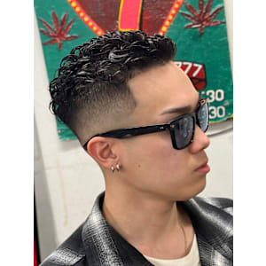 極道パーマ/スキンフェード