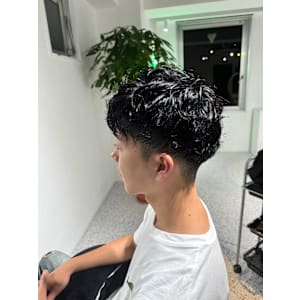 ラフパーマ×ライトマッシュ