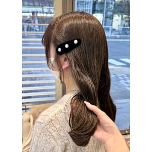 渋谷/チェリーブラウン/ホワイトグレージュ/デジタルパーマ