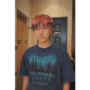 デザインカラー／ピンクカラー／平塚美容室