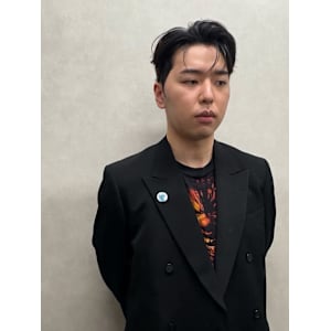 オールバック×ダウンパーマ韓国メンズヘア/札幌大通個室サロン