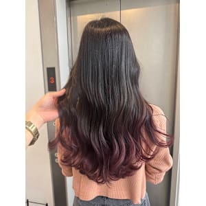 ピンクグラデーション