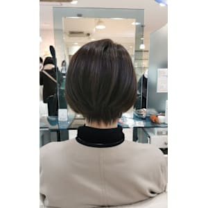 大人ショートボブ