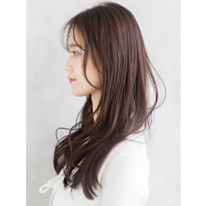 【S.BROOM天王寺店】シースルーロングレイヤースタイル