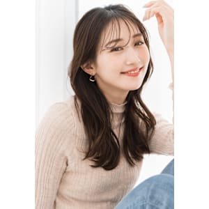 【S.BROOM天王寺店】シースルーロングレイヤースタイル