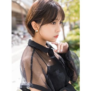 【S.BROOM天王寺店】丸みショートボブ