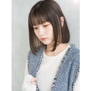 【S.BROOM天王寺店】ナチュラルボブ