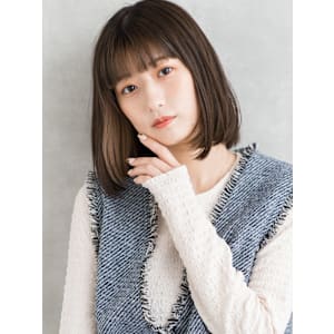 【S.BROOM天王寺店】ナチュラルボブ