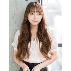 【S.BROOM天王寺店】ラフウェーブスタイル