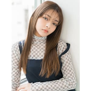 【S.BROOM天王寺店】ナチュラルセミディースタイル