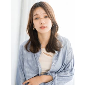 【S.BROOM天王寺店】韓国風くびれレイヤースタイル