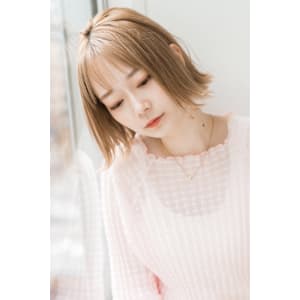 【S.BROOM天王寺店】外ハネボブ×ラフスタイル