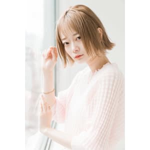 【S.BROOM天王寺店】外ハネボブ×ラフスタイル