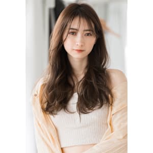 【S.BROOM天王寺店】シースルーバングレイヤースタイル