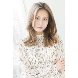 【S.BROOM天王寺店】韓国風くびれレイヤースタイル