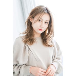 【S.BROOM天王寺店】韓国風くびれレイヤースタイル