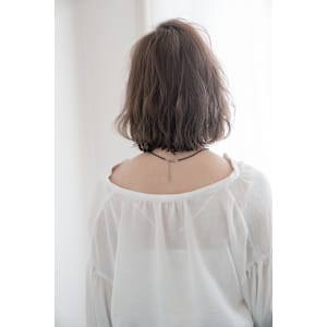 【S.BROOM天王寺店】ゆるふわボブ×ラフスタイル